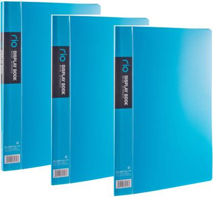 Deli Plastic FC Size, 20 Pockets each WB01102 Display Book