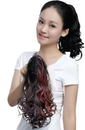 ALX Small brown ponytail Instant hair style Hair Extension