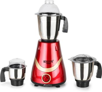 Masterclass Sanyo MCS 1000W NECKLACE RED GOLD 3S 1000 W Mixer Grinder