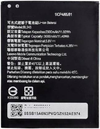 TECHQPMENT Mobile Battery For  Lenovo Lenovo K3 Note (k50a40) / Lenovo A7000