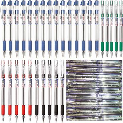 montex Mega Top (Multi Color) with 10 Refills Ball Pen