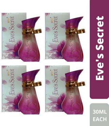 RIYA Eve's Secret Eau De Parfum 30ml Each (Pack of 4) Eau de Parfum  -  120 ml
