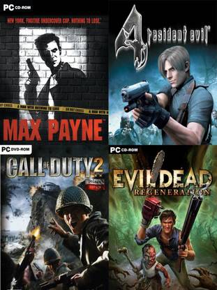 Max Payne, Resident Evil 4, COD 2, Evil Dead Top Four Game (Offline Only) (Regular)
