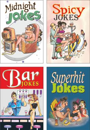 Midnight Jokes, Spicy Jokes, Bar Jokes And Superhit Jokes | Set Of 4 SMS Books
