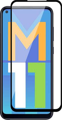 COVJ Tempered Glass Guard for Samsung Galaxy M11 Tempered Glass | Screen Protector Full HD Quality Tempered Glass Anti-Scratch Edge to Edge Coverage with Easy Installation Kit