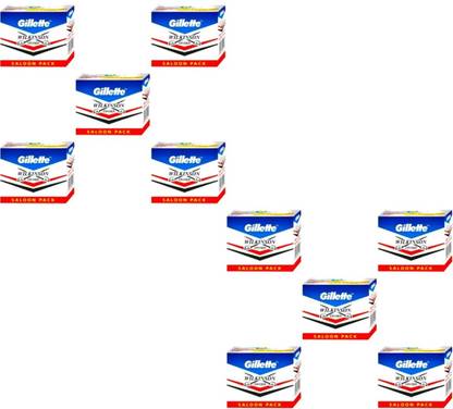 Gillette Double Edge Razor Blades (50 In 1), Men & Women