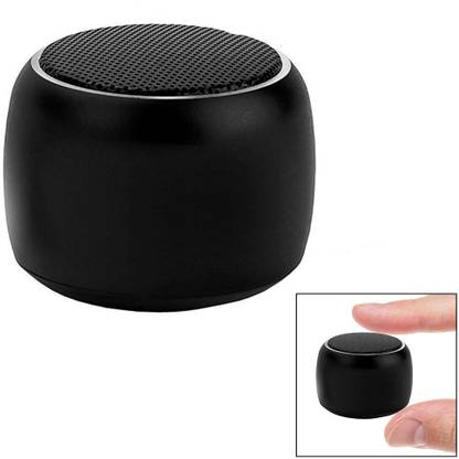 Worricow Mp3 Ultra Mini Boost Wireless Portable Bluetooth Speaker Built-in Mic High Bass Selfie Remote Control Button Low Harmonic Distortion 3 W Bluetooth Speaker