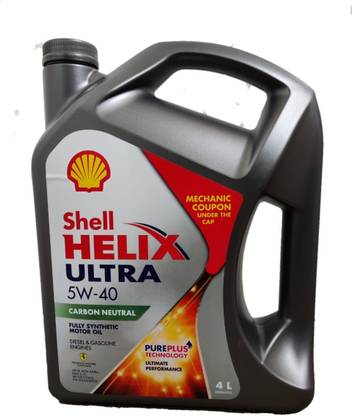 Shell HELIX ULTRA 5W-40 FULLY SYNTHETIC MOTOR OIL HELIX ULTRA 5-W40 Full-Synthetic Engine Oil