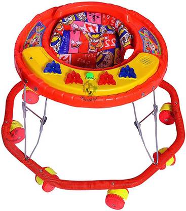 Rubu Musical Activity Walker With Parent Rod