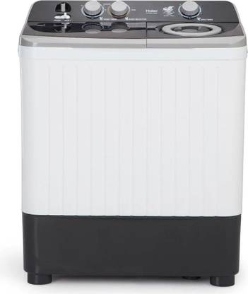 Haier 20 kg Semi Automatic Top Load Washing Machine Black, White, Grey