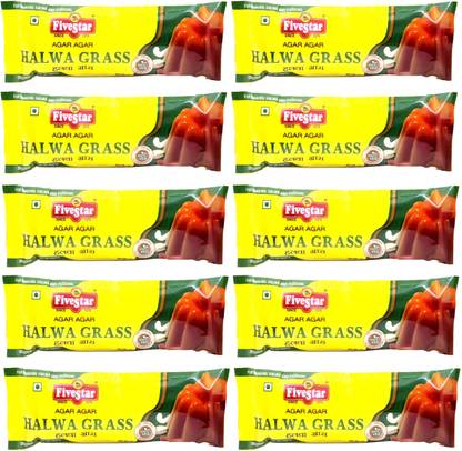 Five Star Agar Agar China Halwa Grass (8g x 10) Agar Agar Solid