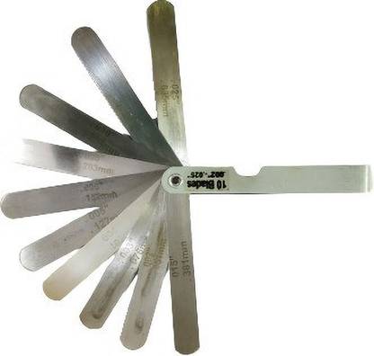 ATOOLS 10 Blades 002'' 025'' Feeler Marking Gauge Marking Gauge