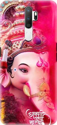 NDCOM Back Cover for OPPO A9 2020 Ganpati Bappa Shree Ganesh Printed