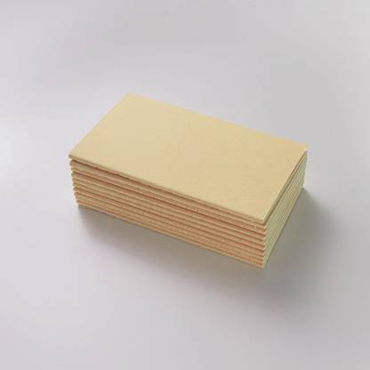 INNAXA A6, Travelers' Notebook Thread-Bound Journal Diary Memo Pad, 32 Sheets, Pack of 10 (Camel, A6) A6 Notebook Blank 64 Pages