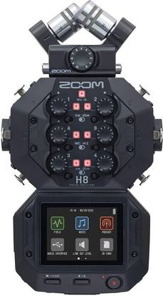 ZOOM H8 8-Input / 12-Track Portable Handy Recorder 12 Tracks Digital Multi-track Recorder