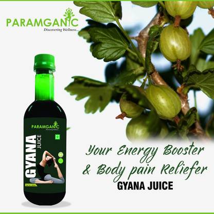 paramganic Gyna Juice for Women with 19 Ayurveda Ingredients,Helps in treating Irregular and prolonged & Painful Menstruation