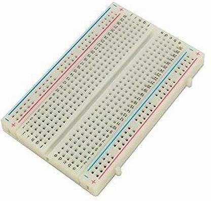 Prime Intact 400 Points Half Size Solderless Breadboard Electronic Components Electronic Hobby Kit
