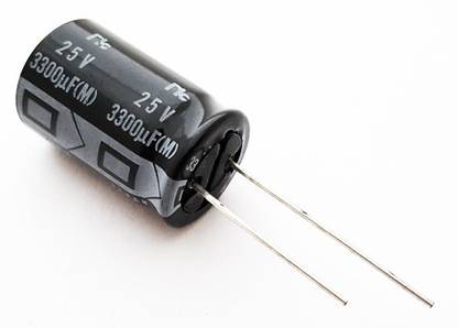 Prime Intact 3300uF/25V Electrolytic Capacitor Electronic Components Electronic Hobby Kit