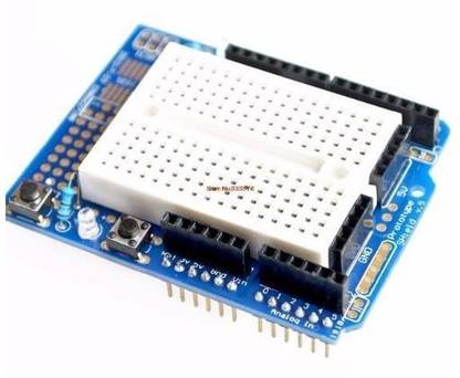 Prime Intact Proto Shield (Prototype) for Arduino UNO with mini Breadboard Electronic Components Electronic Hobby Kit