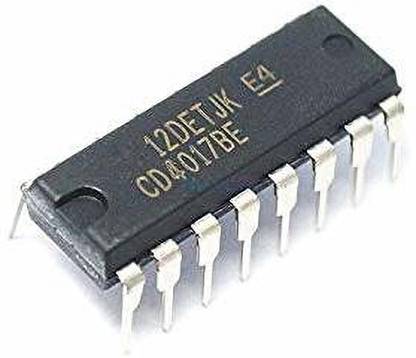 Prime Intact CD 4017 IC-Decade Counter Electronic Components Electronic Hobby Kit