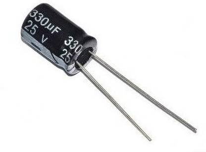 Flyrobo 330uF 25V Electrolytic Capacitor Electronic Components Electronic Hobby Kit