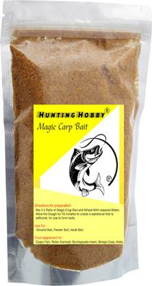 Hunting Hobby Fishing Magic Crap Bait Food (250 grams) Manual Fish Feeder