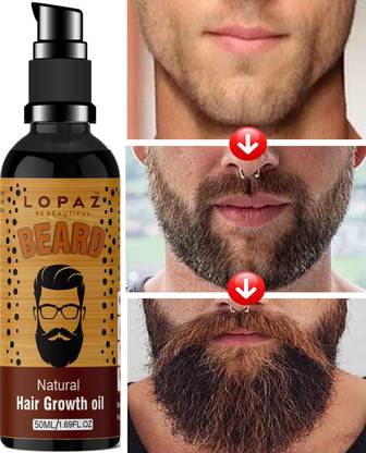 LOPAZ KAHAAN 100% Natural Oil Used Pure Beard Growth Hair Oil (50 ml) Hair Oil