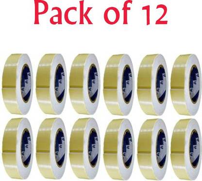 Eduway Double Sided Tape (Pack of 12) Self Adhesive Acrylic Foam Mounting Tape 91 cm Double-sided Tape