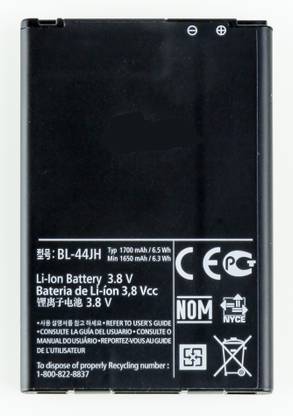 Ecart Mobile Battery For  LG BL-44JH Motion 4G / Splendor Venice Optimus L7 P700 Mach LS860 Motion 4G MS770 Venice LG730 Splendor US730 P705