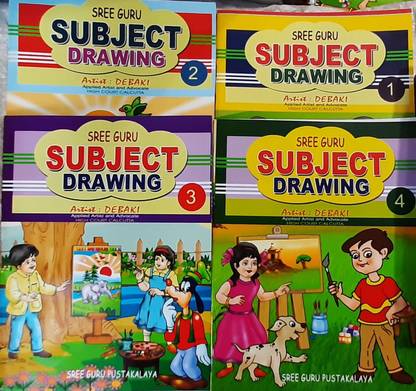 Drawing Book Vol 1,2,3,4