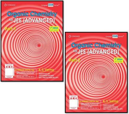 Cengage Chemistry-2021 (Organic Chemistry For JEE Part 1,Organic Chemistry For JEE Part 2, (Set Of 2 Books)