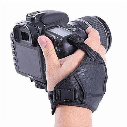 Digiom Leather Adjustable Soft Hand Grip Wrist Strap of DSLR Camera Strap