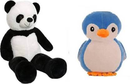 Dteddy high quality soft fabric panda and penguin  - 121 cm