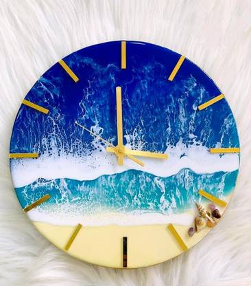 evolution techno Analog 30 cm X 30 cm Wall Clock