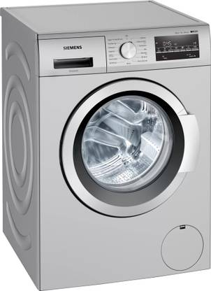 Siemens 7 kg Fully Automatic Front Load Washing Machine with In-built Heater Silver