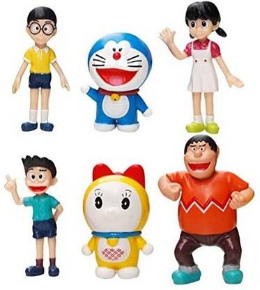 Mt hub Doremon Nobita Cartoon Toy Figures For Kids