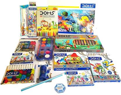 DOMS The CRAYON KIT (Pack of 15)