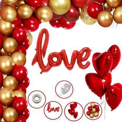 Prihit Love Decoration Item Kit for All your Lovely Moments