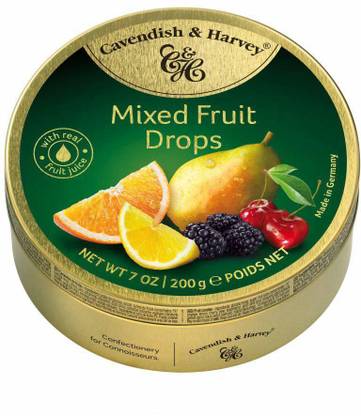 cavendish & harvey Mixed Fruit Drops - Germany Mixed Fruit Candy