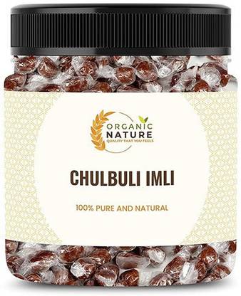 ORGANIC NATURE Khatti Methi Chulbuli Imli Toffee| Tamarind Twist Candy | Jar Pack| Candy Candy