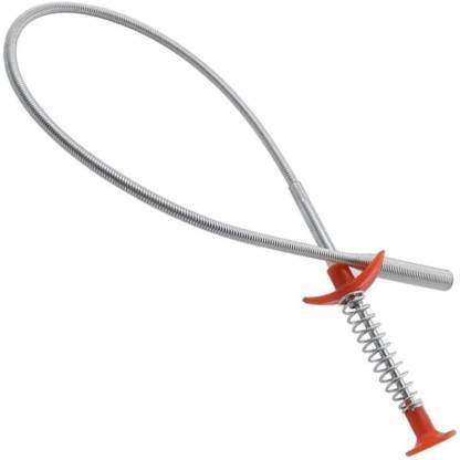 gobuy Spring Pipe Dredging Tool Sewer Dredging Tools Drain Hose Cleaner Sticks Cleaner Bendable Hook Clip Multifunctional Sewer Hair Dredge Device for Home Sink Toilet Drains Litter Pick Liquid Drain Opener Crystal Drain Opener