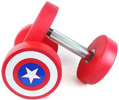 ASG Captain America Style Dumbbell 5kg set / 5kg×2pcs/ Home Gym Exercise Fixed Weight Dumbbell