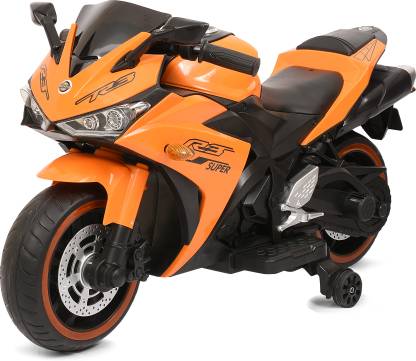 Tector R3 Style 2.4Ghz Big RideOn Remote Control Bike with Hand Acceleration Bike Battery Operated Ride On