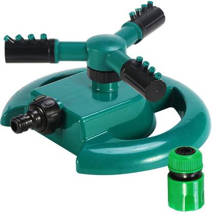 MOUNTEMPORIUM 360° Sector Rotating Water Sprinkler Garden Pipe Hose Irrigation Yard 0 L Hose-end Sprayer