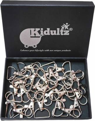 Kidultz Keychain Hook for DIY Projects, Offices, Schools students(Pack of 25) Key Chain