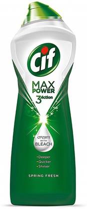 Cif Multipurpose Cream with Bleach 750ml Spring Fresh Kitchen Cleaner