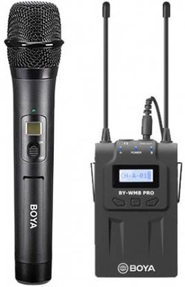 BOYA Wireless Microphone BY-WHM8 PRO + receiver BY-RX8 PRO Microphone