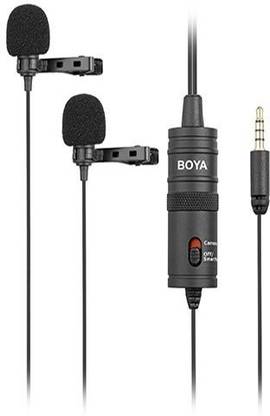 BOYA By-M1DM Dual omni-directional Lavalier Microphone Microphone
