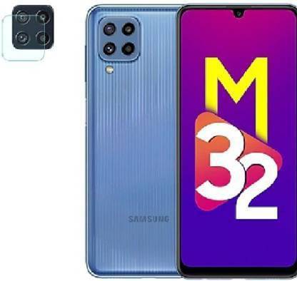 LOVER OF WORLD Back Cover for Samsung Galaxy M32 Back Camera Lens Glass Protector