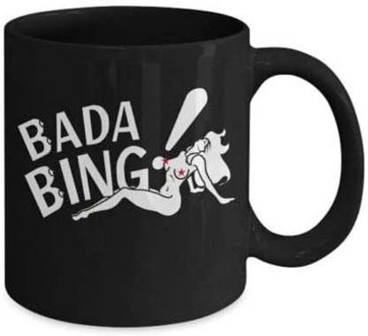 KHATUWALE Bada Bing Ceramic Coffee Ceramic Coffee Mug